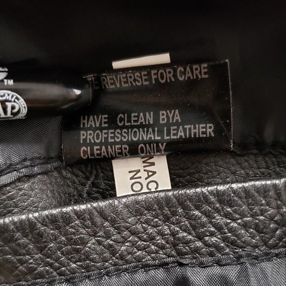 Interstate Leather Black Biker Motorcycle Vest 4XL-T - Picture 9 of 14